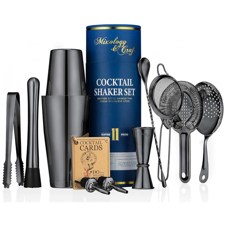 Kit-Bartender-Profissional-11-Pecas-em-Aco-Inoxidavel-foto-0