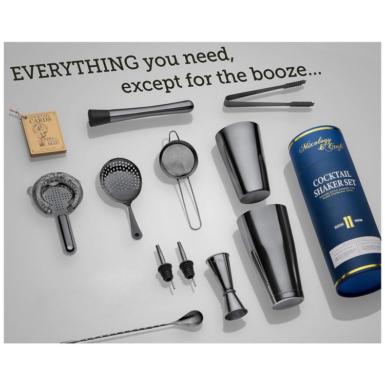 Kit-Bartender-Profissional-11-Pecas-em-Aco-Inoxidavel-foto-1