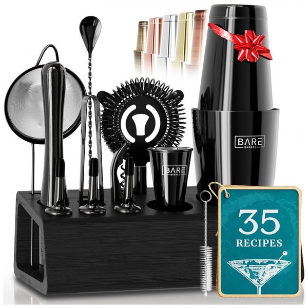 Kit-Bartender-Profissional-14-Pecas-em-Aco-Inoxidavel-com-foto-0