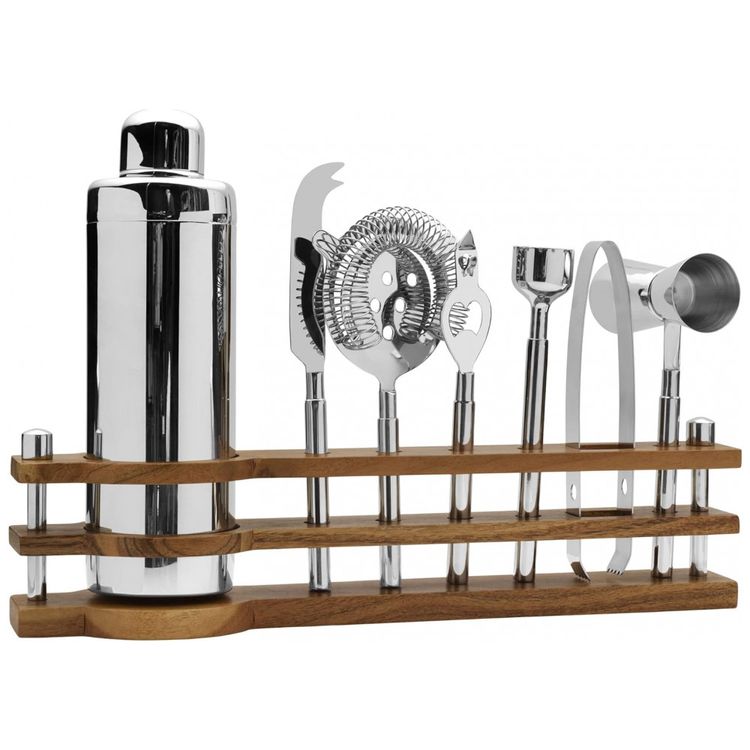 Kit-Bartender-Profissional-8-Pecas-em-Aco-Inoxidavel-com-foto-0