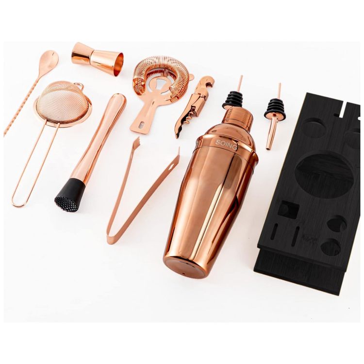 Kit-Bartender-Profissional-11-Pecas-em-Aco-Inoxidavel-com-foto-1