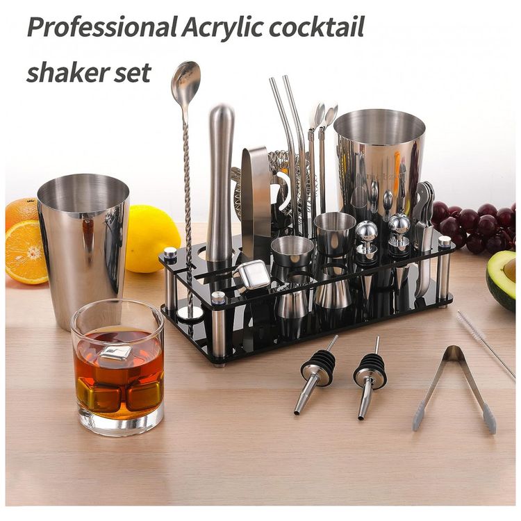 Kit-Bartender-Profissional-23-Pecas-em-Aco-Inoxidavel-com-foto-3