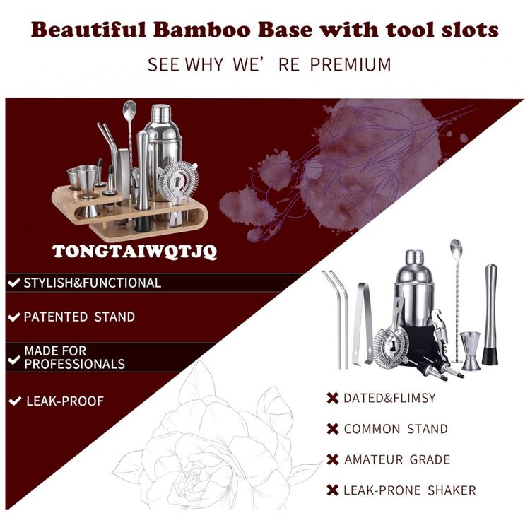 Kit-Bartender-Profissional-18-Pecas-em-Aco-Inoxidavel-com-foto-2