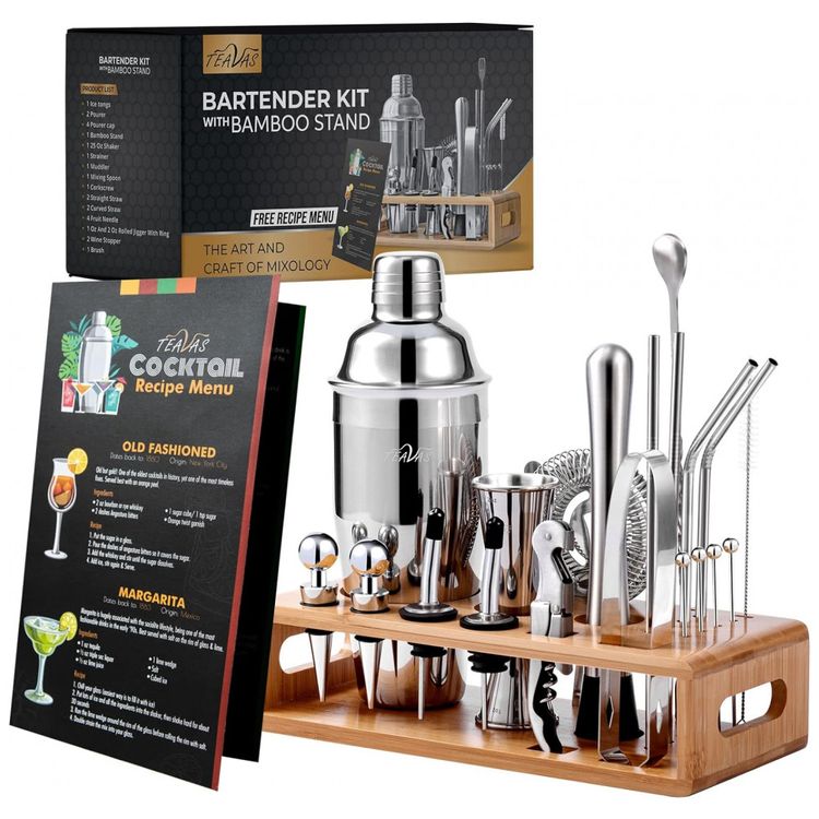 Kit-Bartender-Profissional-25-Pecas-em-Aco-Inoxidavel-com-foto-1