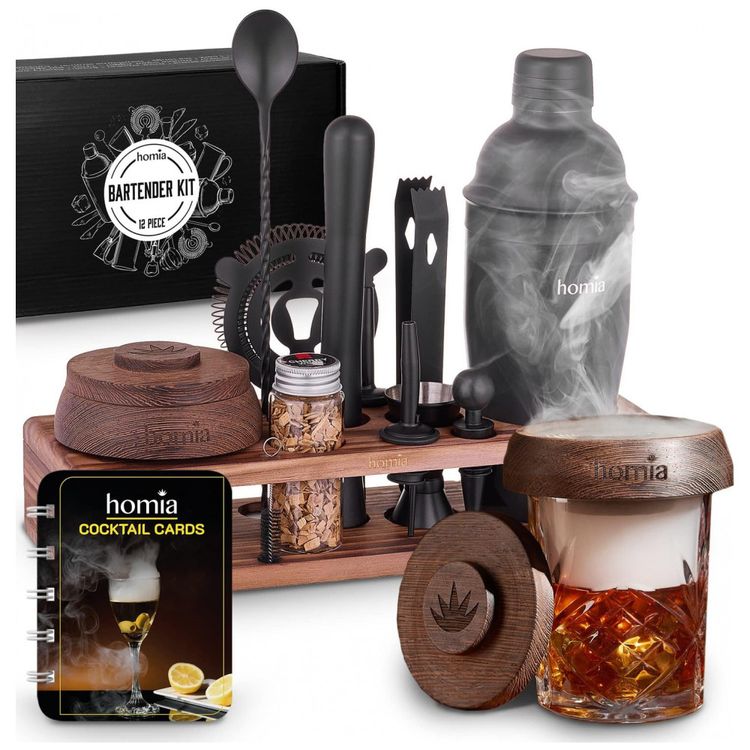 Kit-Bartender-Profissional-13-Pecas-em-Aco-Inoxidavel-com-foto-0