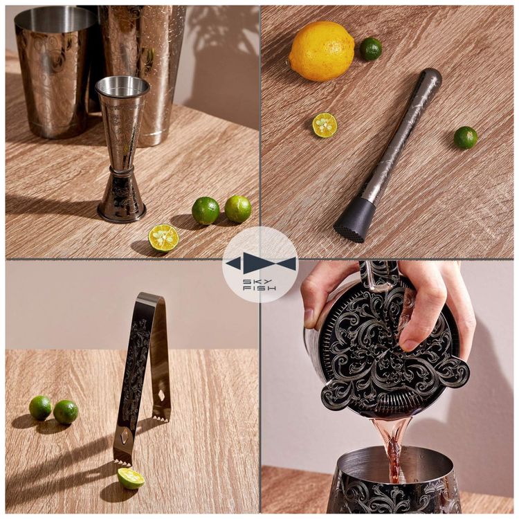 Kit-Bartender-Profissional-7-Pecas-em-Aco-Inoxidavel-Sky-foto-1