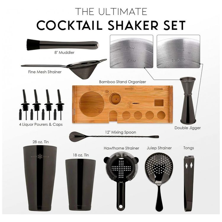 Kit-Bartender-Profissional-18-Pecas-em-Aco-Inoxidavel-com-foto-1