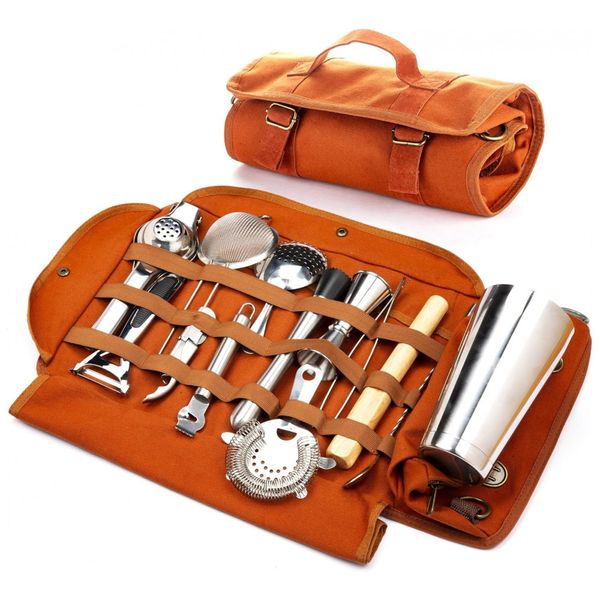 Kit-Bartender-Profissional-20-Pecas-em-Aco-Inoxidavel-com-foto-0