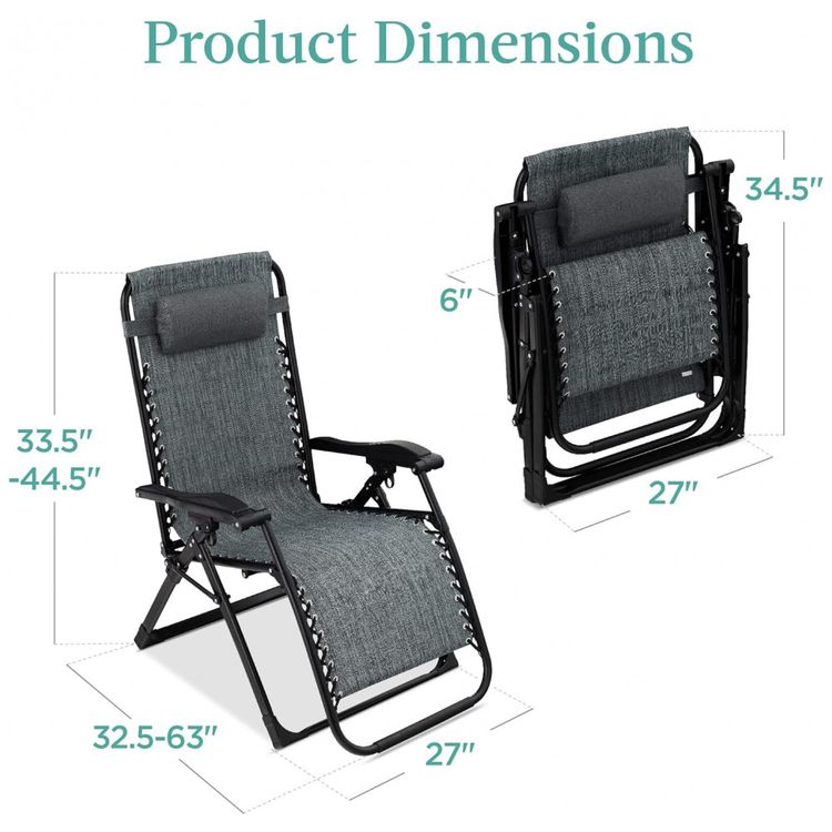 Cadeira-Reclinavel-Ajustavel-Gravidade-Zero-com-Mesa-Lateral-foto-1