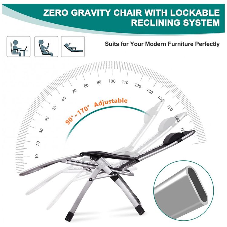 Cadeira-Reclinavel-Ajustavel-Gravidade-Zero-com-Mesa-Lateral-foto-3