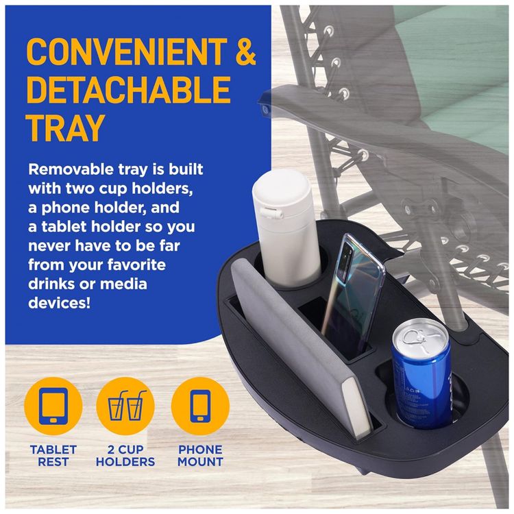 Cadeira-Reclinavel-Ajustavel-Gravidade-Zero-com-Mesa-foto-3