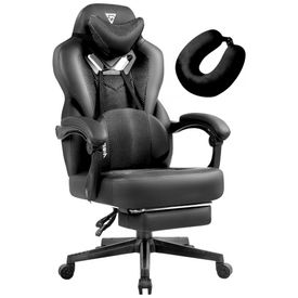 Cadeira-Gamer-Reclinavel-e-Giratoria-com-Apoio-para-os-Pes-foto-0