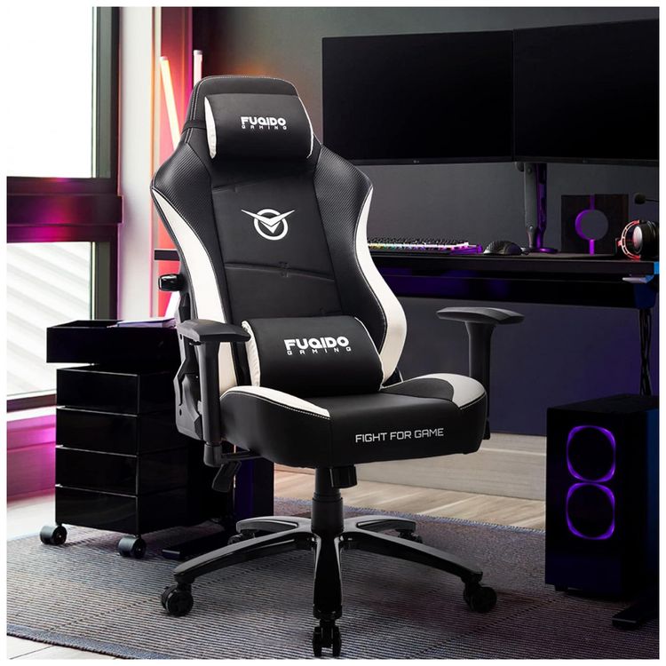 Cadeira-Gamer-Reclinavel-e-Giratoria-com-Apoio-de-Braco-3D-foto-1