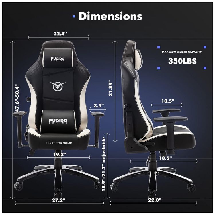 Cadeira-Gamer-Reclinavel-e-Giratoria-com-Apoio-de-Braco-3D-foto-2