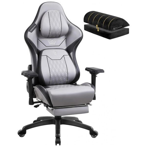 Cadeira-Gamer-Reclinavel-e-Giratoria-com-Apoio-para-Lombar-foto-0