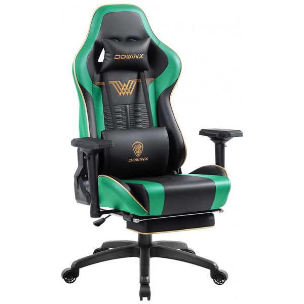 Cadeira-Gamer-Ergonomica-em-Couro-Sintetico-com-Apoio-4D-foto-0