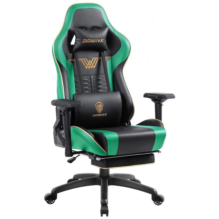 Cadeira-Gamer-Ergonomica-em-Couro-Sintetico-com-Apoio-4D-foto-0