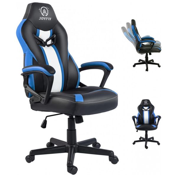Cadeira-Gamer-Ergonomica-Reclinavel-em-Couro-Sintetico-foto-0