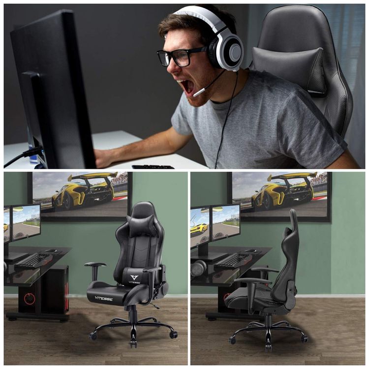 Cadeira-Gamer-Ergonomica-e-Ajustavel-com-Suporte-para-foto-1