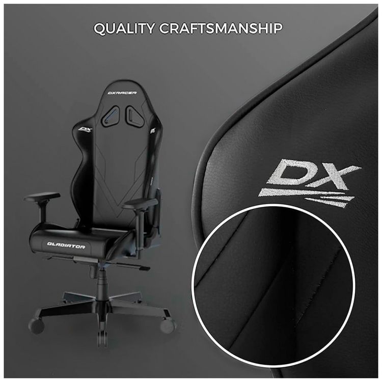 Cadeira-Gamer-Reclinavel-com-Encosto-Ajustavel-e-Apoio-de-foto-4