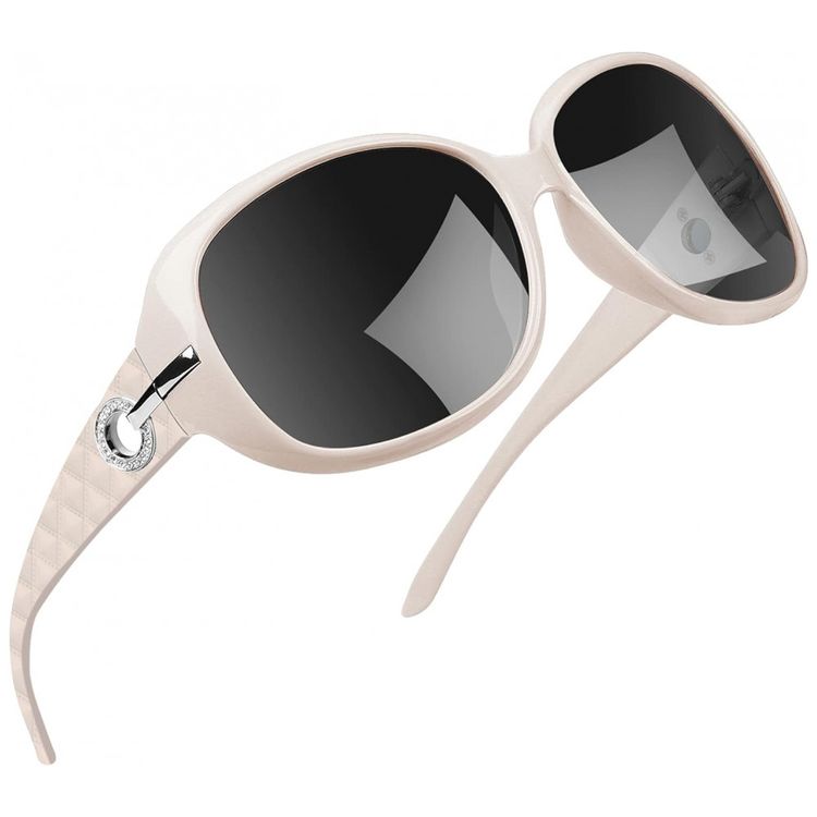 Oculos-de-Sol-Feminino-com-Protecao-UV-Joopin-A06-Bege-foto-0