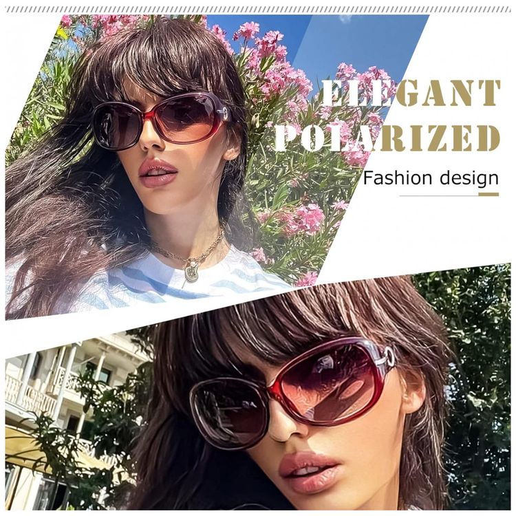 Oculos-de-Sol-Feminino-com-Protecao-UV-Joopin-A07-Rosa-foto-1