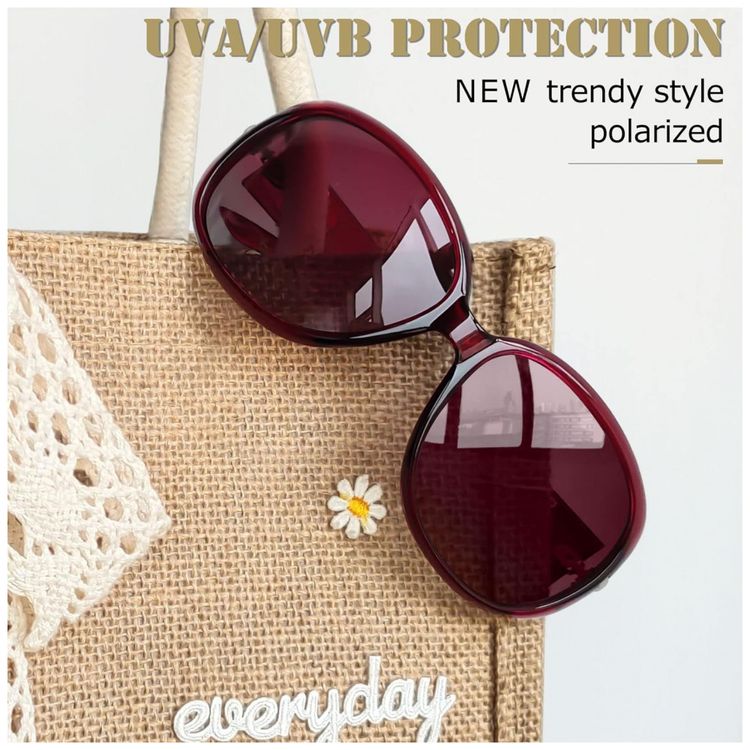 Oculos-de-Sol-Feminino-com-Protecao-UV-Joopin-A07-Rosa-foto-2