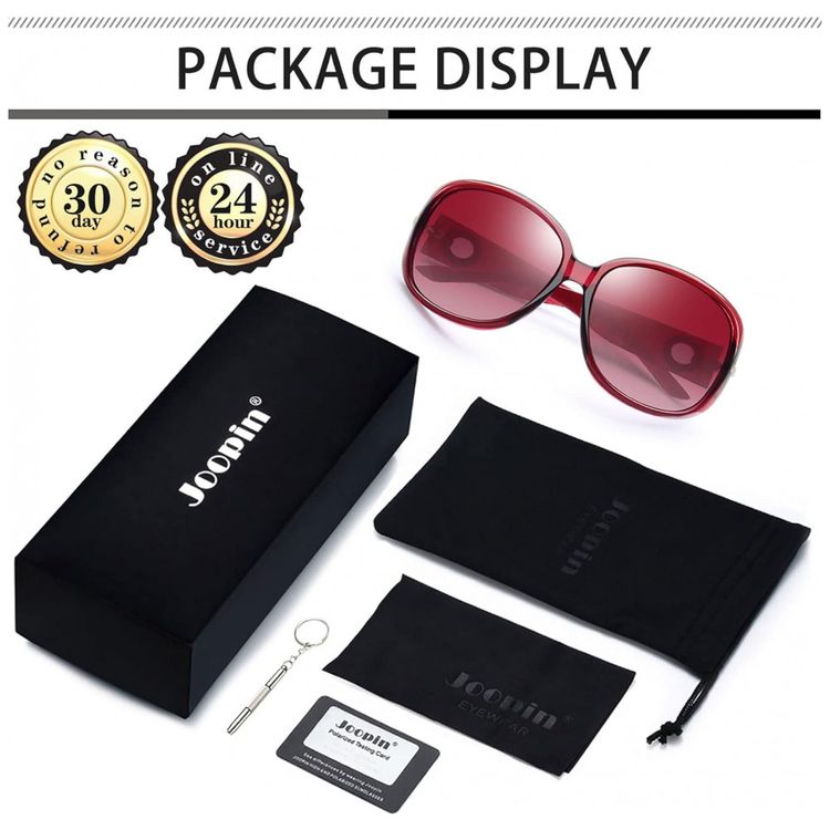 Oculos-de-Sol-Feminino-com-Protecao-UV-Joopin-A07-Rosa-foto-5