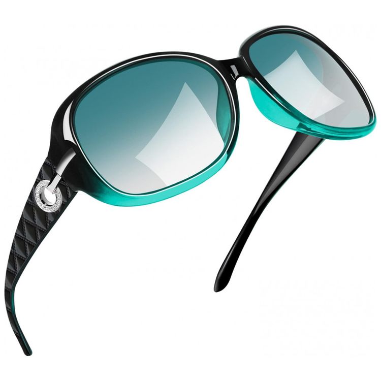 Oculos-de-Sol-Feminino-com-Protecao-UV-Joopin-A16-Verde-foto-0
