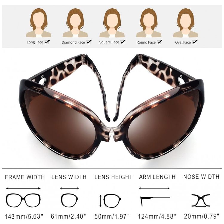 Oculos-de-Sol-Feminino-Dobravel-com-Protecao-UV-Joopin-A13-foto-4