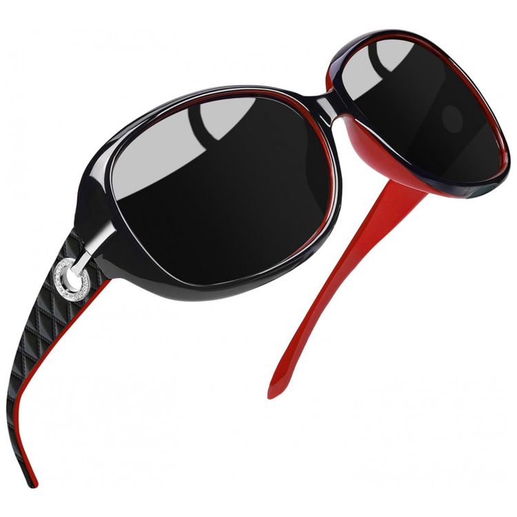 Oculos-de-Sol-Feminino-com-Protecao-UV-Joopin-A23-Preto-foto-0