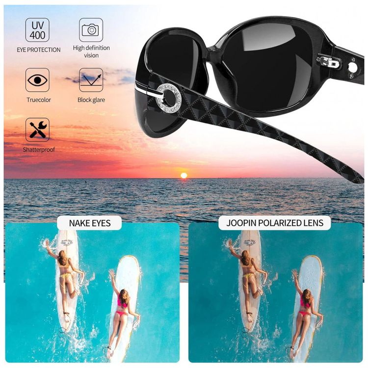 Oculos-de-Sol-Feminino-com-Protecao-UV-Joopin-A21-Preto-foto-2