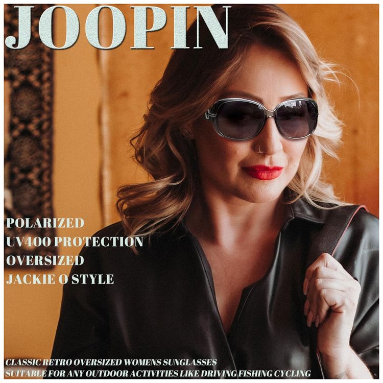 Oculos-de-Sol-Feminino-com-Protecao-UV-Joopin-A20-Cinza-foto-1