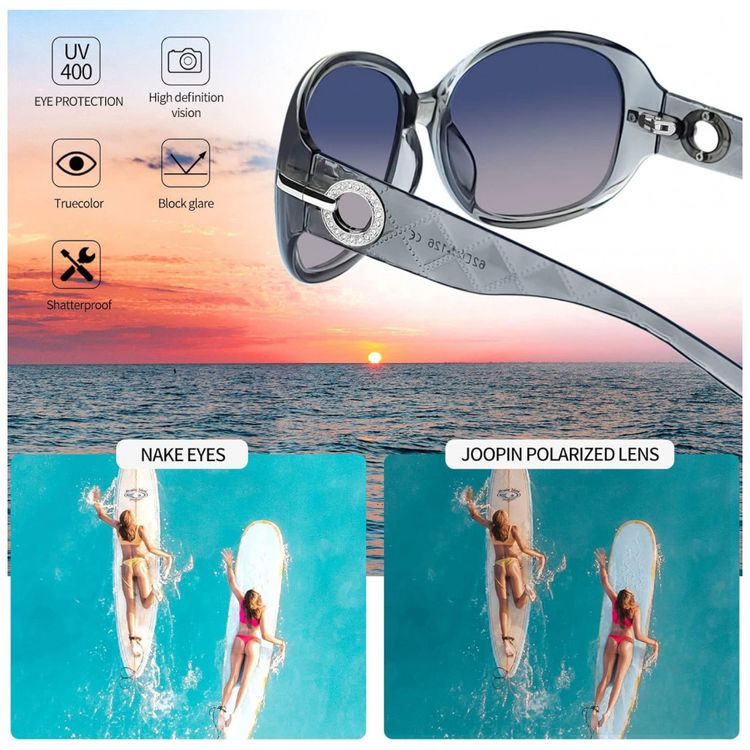 Oculos-de-Sol-Feminino-com-Protecao-UV-Joopin-A20-Cinza-foto-4