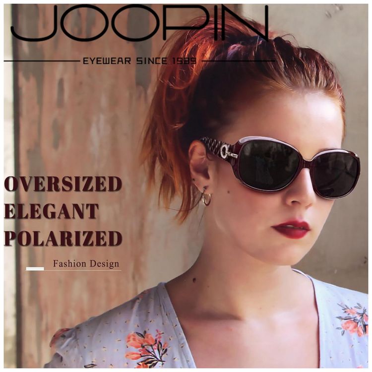 Oculos-de-Sol-Feminino-com-Protecao-UV-Joopin-A24-Roxo-e-foto-1