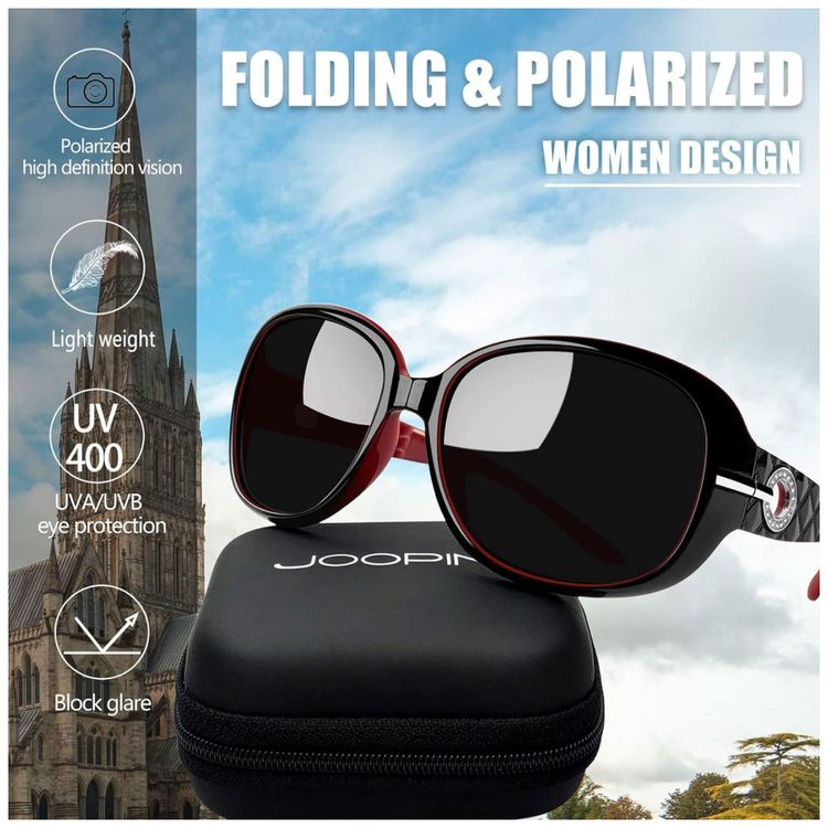 Oculos-de-Sol-Feminino-Dobravel-com-Protecao-UV-Joopin-A29-foto-2
