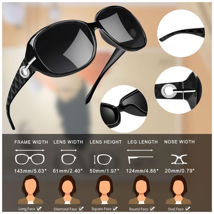 Oculos-de-Sol-Feminino-Polarizados-com-Protecao-UV-Joopin-foto-4
