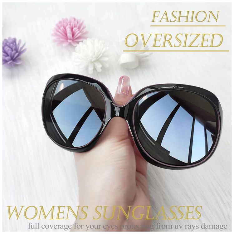 Oculos-de-Sol-Feminino-com-Protecao-UV-Joopin-B03-Roxo-e-foto-1