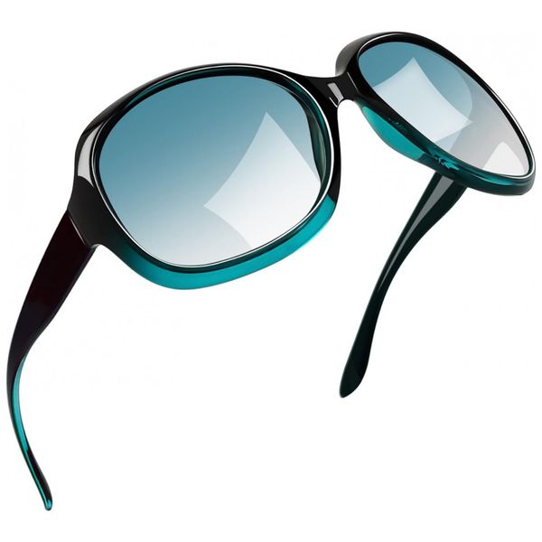 Oculos-de-Sol-Feminino-com-Protecao-UV-Joopin-B07-Verde-foto-0