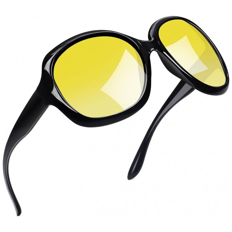 Oculos-de-Sol-Feminino-com-Protecao-UV-Joopin-B11-Amarelo-foto-0