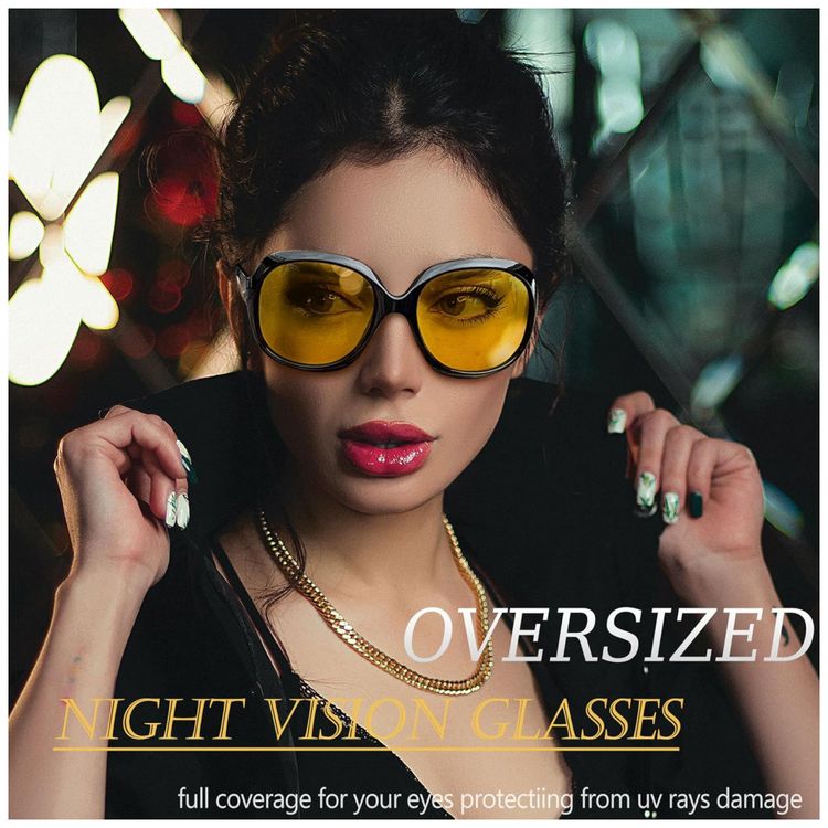 Oculos-de-Sol-Feminino-com-Protecao-UV-Joopin-B11-Amarelo-foto-2