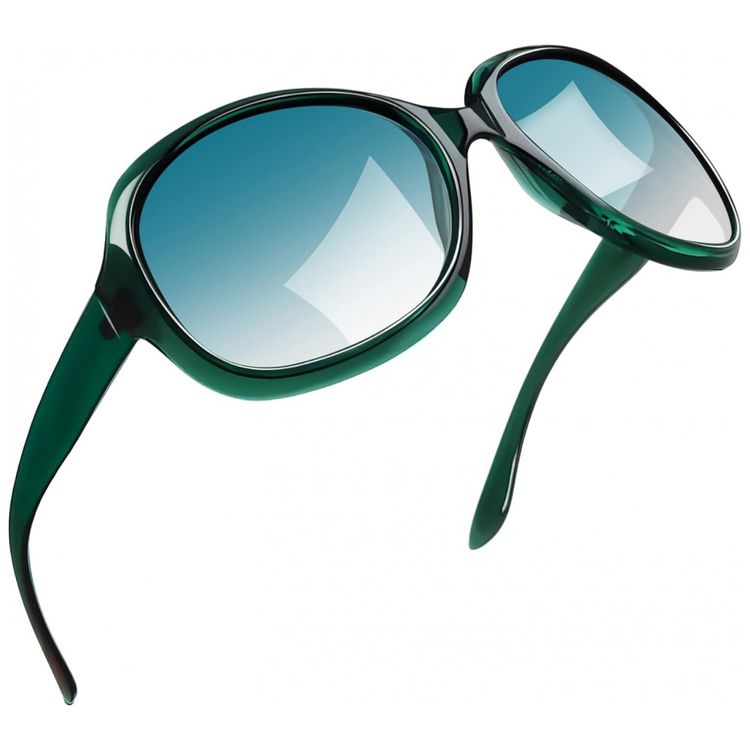 Oculos-de-Sol-Feminino-com-Protecao-UV-Joopin-B17-Verde-foto-0