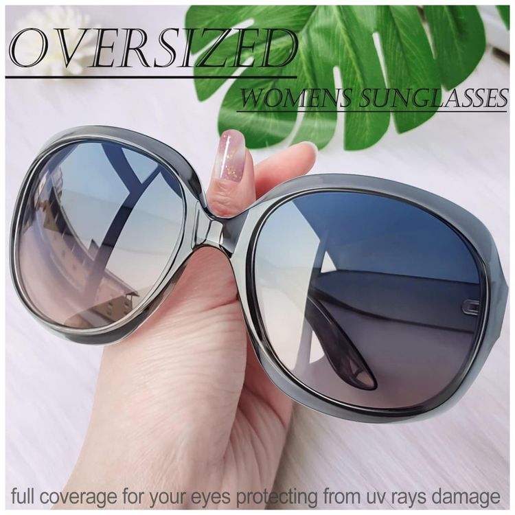 Oculos-de-Sol-Feminino-com-Protecao-UV-Joopin-B15-Cinza-foto-2