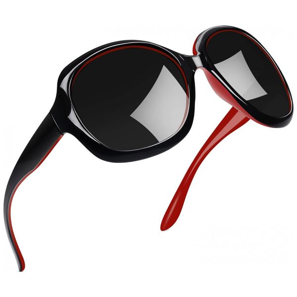 Oculos-de-Sol-Feminino-com-Protecao-UV-Joopin-B21-Preto-foto-0
