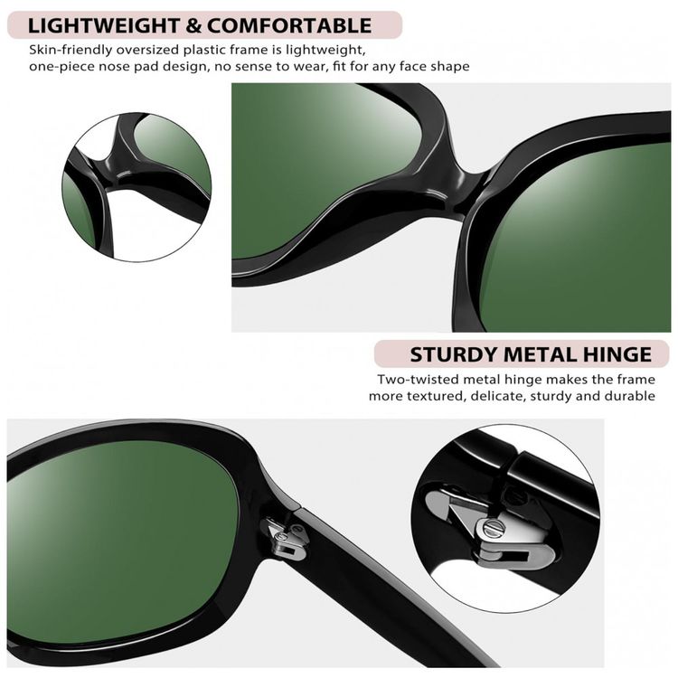 Oculos-de-Sol-Feminino-com-Protecao-UV-Joopin-B23-Preto-foto-4