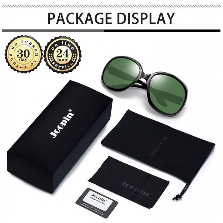 Oculos-de-Sol-Feminino-com-Protecao-UV-Joopin-B23-Preto-foto-5