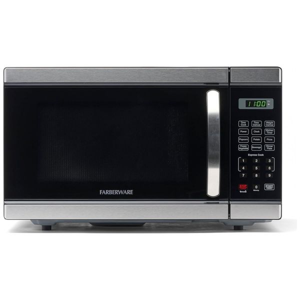 Micro-Ondas-de-Bancada-em-Aco-Inoxidavel-31L-com-6-Programas-foto-0