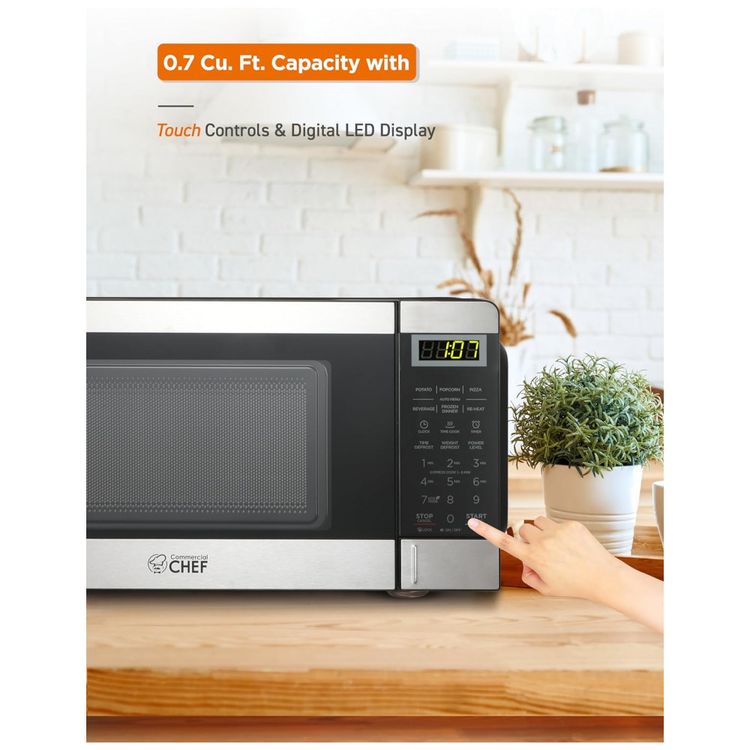 Micro-Ondas-de-Bancada-19L-com-6-Programas-110V-700W-Chef-foto-5