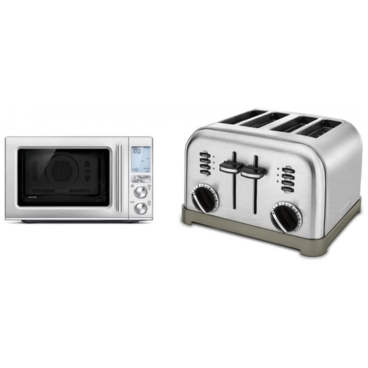 Micro-Ondas-de-Bancada-3-em-1-em-Aco-Inoxidavel-e-Torradeira-foto-0