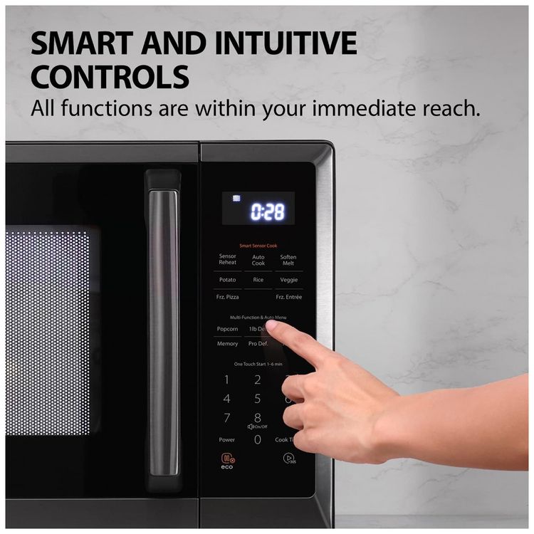 Micro-Ondas-de-Bancada-em-Aco-Inoxidavel-33L-com-12-foto-3